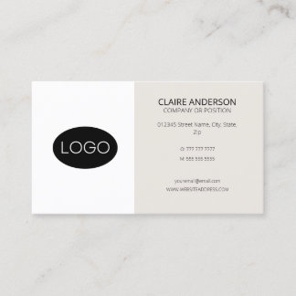 Personalised, Custom Logo Business Card