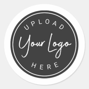 Personalised Custom Logo Business Classic Round Sticker
