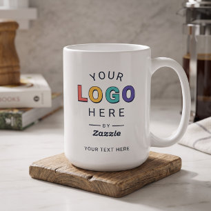 Personalised Custom Logo Business Coffee Mug