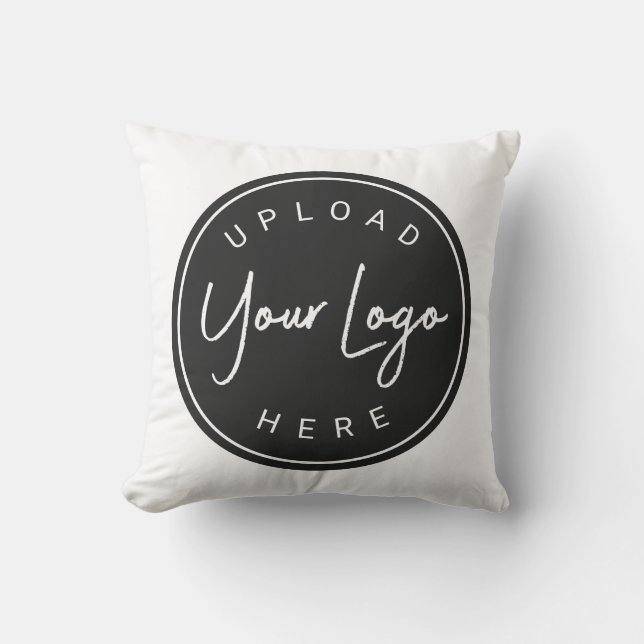 Personalised Custom Logo Business Cushion (Front)