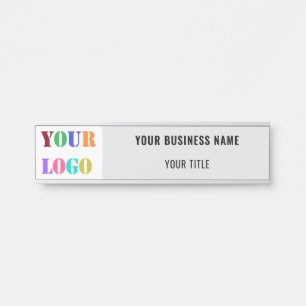 Personalised Custom Logo Business Name Door Sign