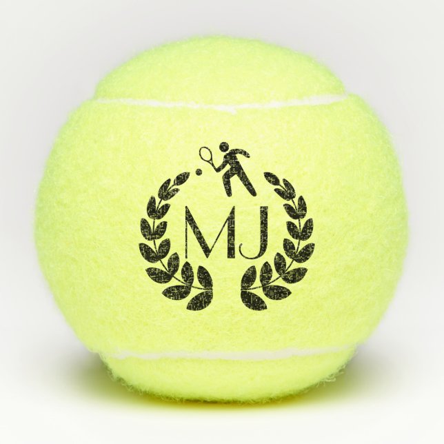Personalised Custom Logo Tennis Balls (Front)