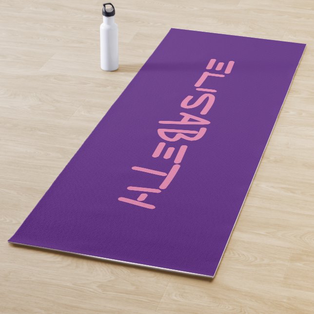 Personalised Custom Made - Template Elisabeth 1 Yoga Mat (In Situ)