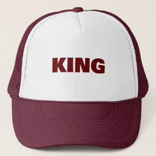 Personalised Custom Maroon Colour Trucker Hats Cap