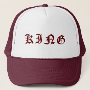 Personalised Custom Maroon Colour Trucker Hats Cap