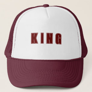 Personalised Custom Maroon Colour Trucker Hats Cap