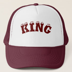 Personalised Custom Maroon Colour Trucker Hats Cap