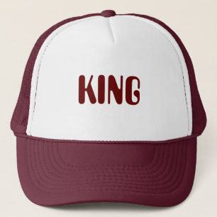 Personalised Custom Maroon Colour Trucker Hats Cap