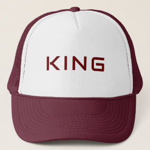 Personalised Custom Maroon Colour Trucker Hats Cap