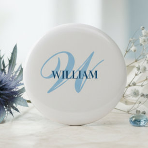 Personalised Custom Monogram Gift 3 Cm Round Badge