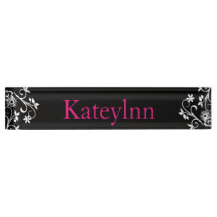 Personalised Custom Monogram Name Plate