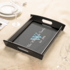 Personalised Custom Monogram Serving Tray