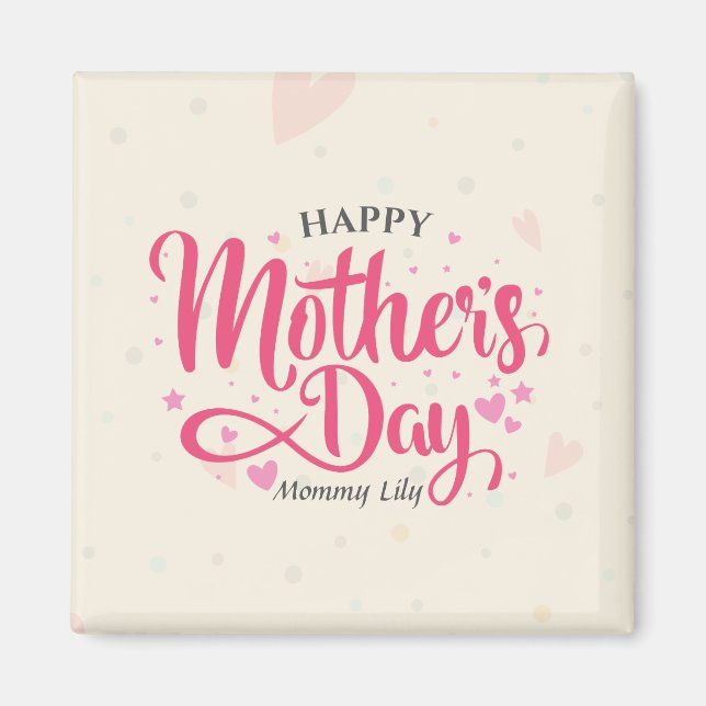 Personalised Custom Mother's Day | Magnet (Front)