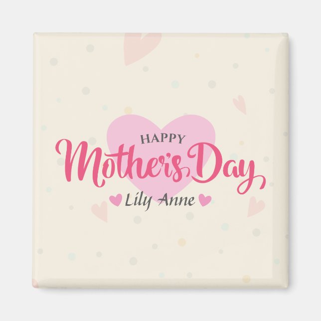 Personalised Custom Mother's Day | Magnet (Front)