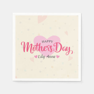 Personalised Custom Mother's Day   Napkin