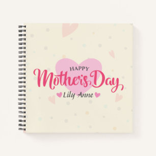 Personalised Custom Mother's Day   Notebook