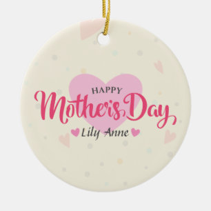 Personalised Custom Mother's Day   Ornament