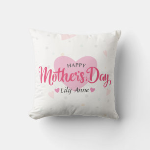 Personalised Custom Mother's Day   Throw Pillow
