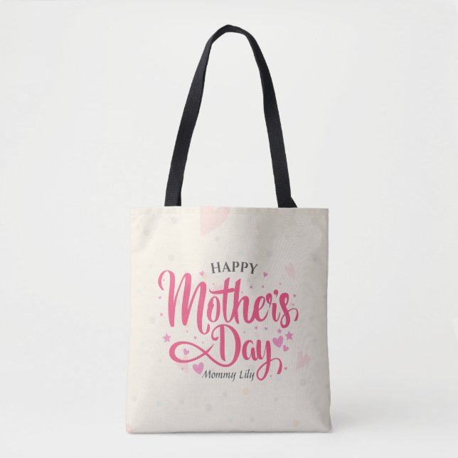 Personalised Custom Mother's Day | Tote Bag (Front)
