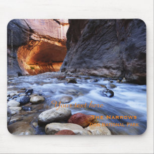 Personalised, Custom Mouse Pad, Zion Narrows Pad