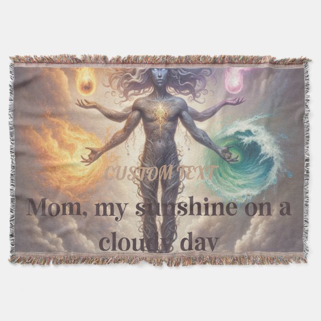 Personalised Custom Name Blanket (Front)