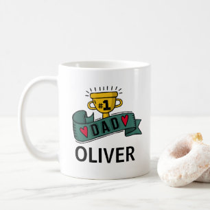 Personalised Custom Name Father's Day Coffee Mug