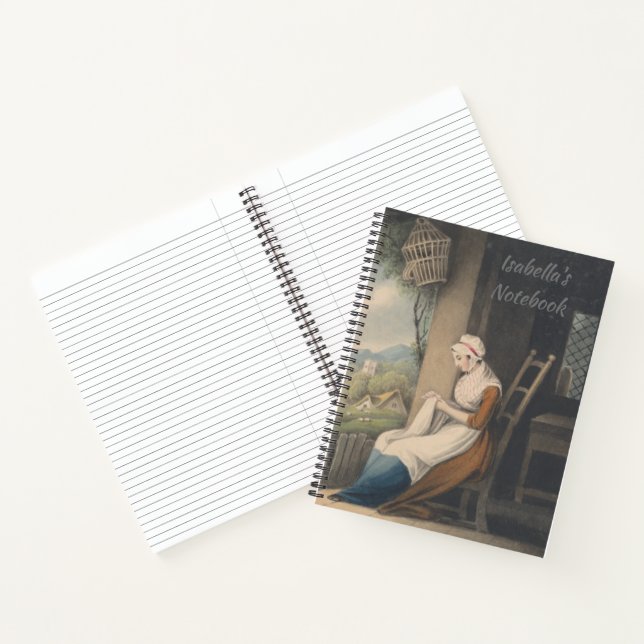 Personalised Custom Name Full Size 8.5" x 11" - Notebook (Inside)