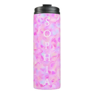 Personalised Custom Name Insulated Flask Stainless Thermal Tumbler
