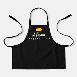 Personalised Custom Name Lemonade Chef Summer Kids Apron