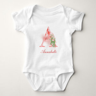 Personalised Custom Name Monogram   Bodysuit