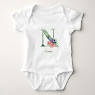 Personalised Custom Name Monogram Bodysuit