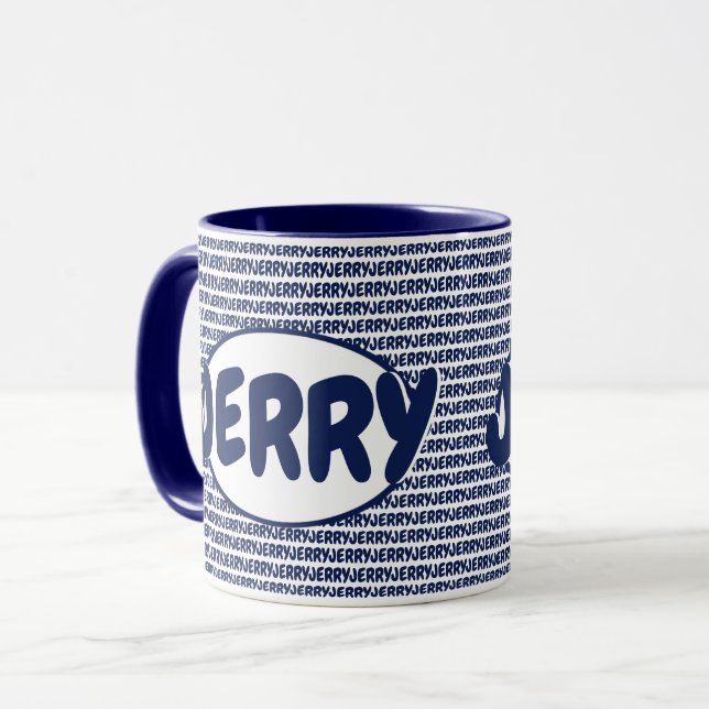 Personalised Custom Name Mug (Front Left)