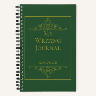 Personalised Custom Name Writer’s Notebook Gift