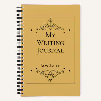 Personalised Custom Name Writer’s Notebook Gift