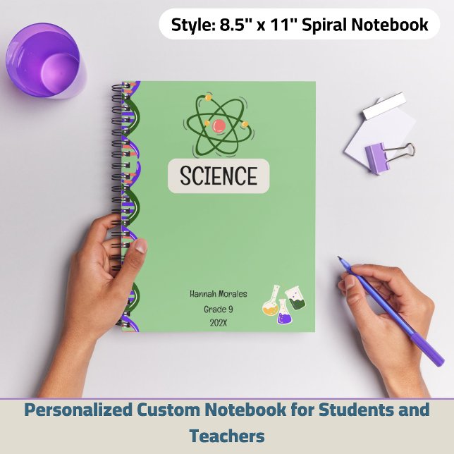 Personalised Custom Notebook for Students  (Personalized Custom Notebook for Students and Teachers)