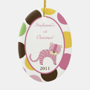 Personalised Custom Ornament Jungle Queen Tiger