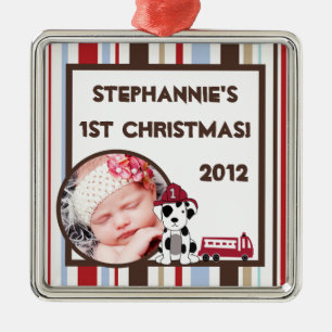 Personalised Custom Ornament Nojo Fire Engine
