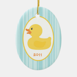 Personalised Custom Ornament Rubber Ducky