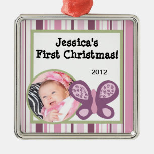 Personalised Custom Ornament Sugar Plum Butterfly