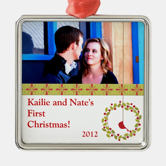 Personalised Custom Ornaments Christmas Reef / Car (Front)