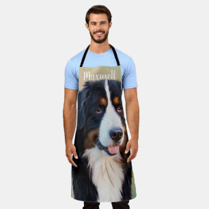 Personalised Custom Pet Photo Dog Owners Apron
