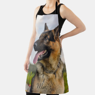 Personalised Custom Pet Photo Dog Owners Apron