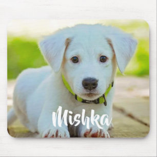 Personalised custom pet photo mouse pad