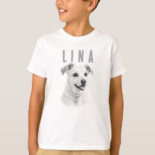 Personalised Custom Pet Portrait T-Shirt