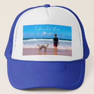 Personalised Custom Photo and Text Trucker Hat