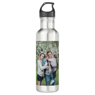 Personalised Custom Photo Best Dad Ever 710 Ml Water Bottle