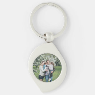 Personalised Custom Photo Best Dad Ever Key Ring