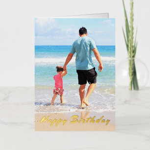 Personalised Custom Photo Birthday Card