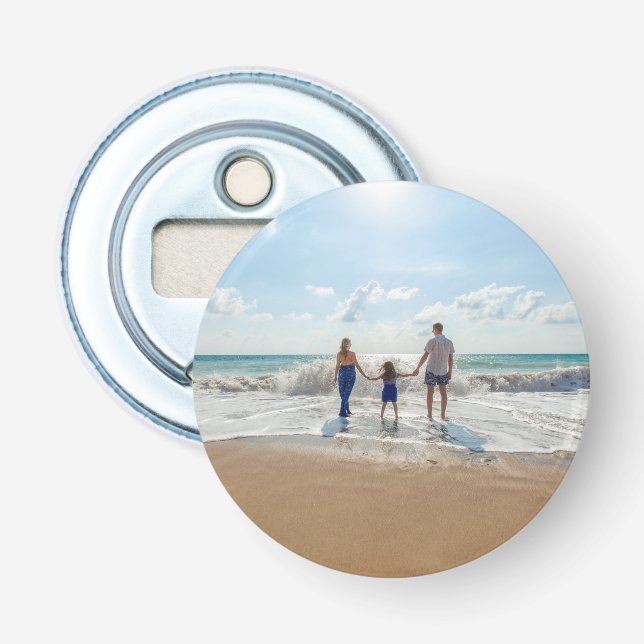 Personalised Custom Photo Bottle Opener (Front)