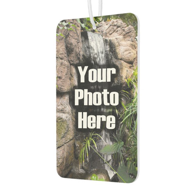 Personalised Custom Photo Full-Colour Car Air Freshener (Left)